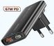 Зарядний пристрій Tooki TCT67-16 67 Вт, 1 USB-A + 1 USB-C PD QC ins408 фото 1