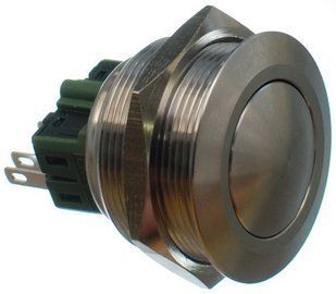 кнопка антивандальная d32mm різьблення 28mm h34mm 4 контакти кн583 фото