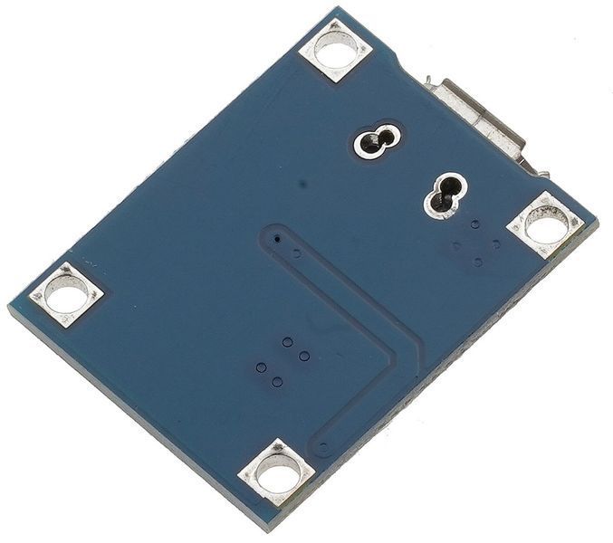Модуль заряджання Micro-USB 5В 1А для Li-ion акумуляторів 18650 TP4056 із захистом ins557 фото