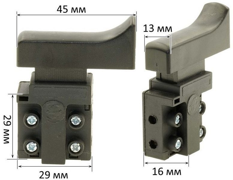Кнопка VJ Parts для инструмента (13*45) кн870 фото