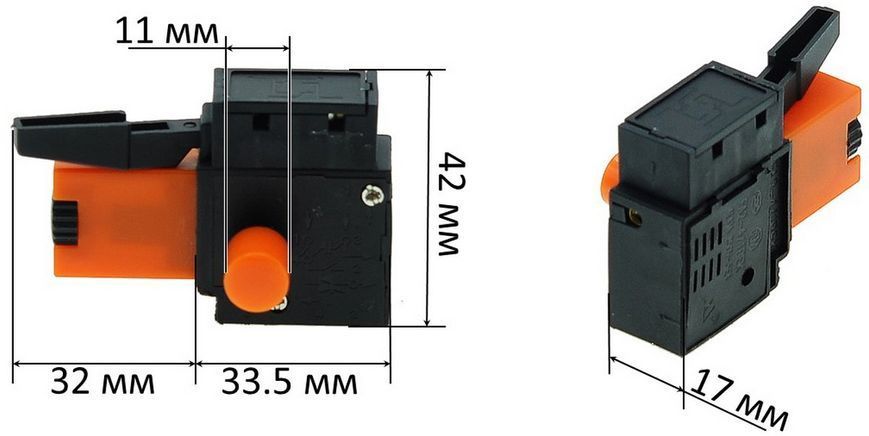 Кнопка дриля Eurotec / Tip кн1043 фото