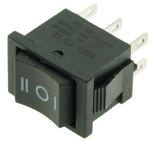 Тумблер 3 положения 6 контактов KCD2 15*21 mm 6A кн292 фото