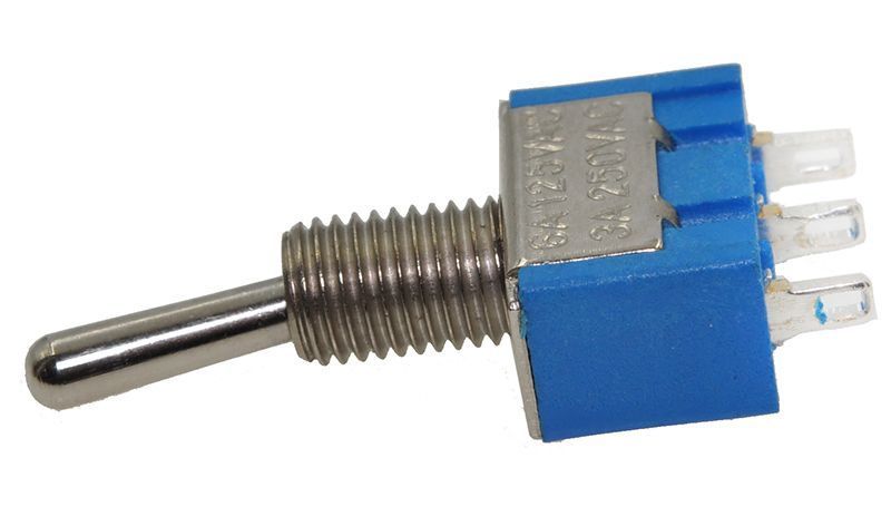 Тумблер MTS-102 ON-ON (3 pin) 6A 250VAC Daier кн1396 фото