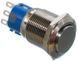 Кнопка антивандальная d22mm різьблення 19mm h33mm 2 положення 3 контакти кн553 фото 1