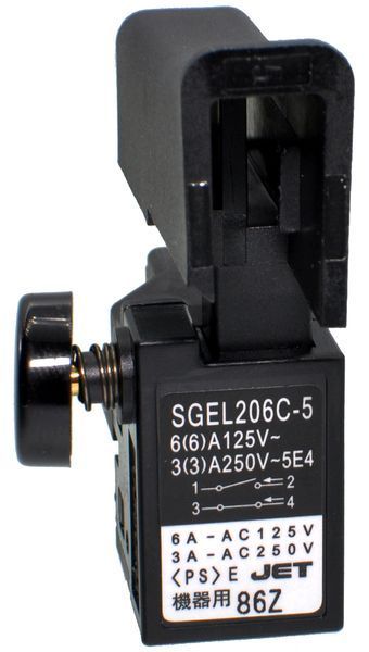 Кнопка SGEL206C шлифмашины Makita BO3700 оригинал 651286-5 кн1213 фото