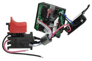 кнопка + модуль управления шуруповерт Bosch GSR 1800 Li (замена 2609199464) оригинал 2609199616 кн828 фото